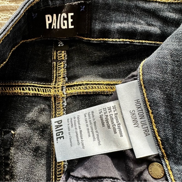 Paige Hoxton Ultra Skinny Jeans - Picture 2 of 7
